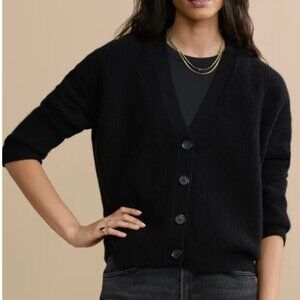 Jenni Kayne Cropped Cashmere Cocoon Cardigan S